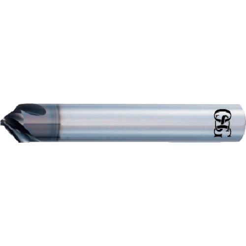 OSG WXLコート 面取りカッタ ネガタイプ レギュラ 3刃 先端径2mm 大端径10mm 全長70mm 9200160 W-HSCT-N 2X45X10|KanamonoYaSan KYS