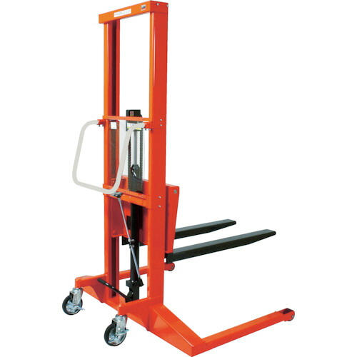 【貨物輸送別途】【直送品】TRUSCO コゾウリフター 足踏み式 400kg 脚内幅900粍 BEA-H400-15W9
