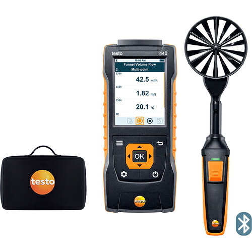 【送料別途】【直送品】テストー 100mmベーン式風速計 testo 440 0563 4403|KanamonoYaSan KYS
