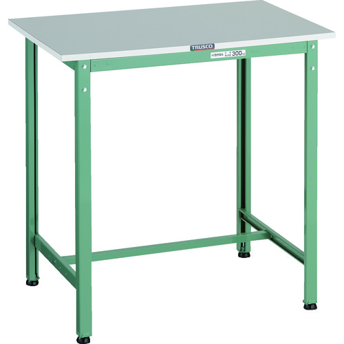 【貨物輸送別途】【直送品】TRUSCO HRAE2型 RoHS2対応天板 立御勤め台 900X450XH900 緑であること色 HRAE2-0945