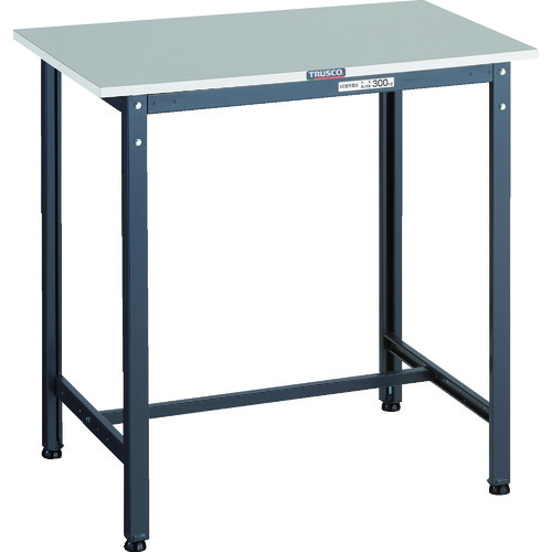 【貨物輸送別途】【直送品】TRUSCO HRAE2型 RoHS2対応天板 立御勤め台 900X450XH900 まっ黒い薄墨色色 HRAE2-0945 DG