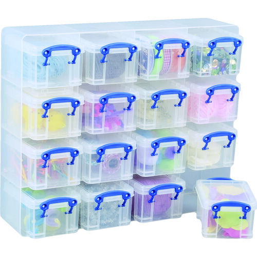 RUP 収納ケース オーガナイザー 0.3L×0.2L スモーク 0.3+0.2ORGTSMK
