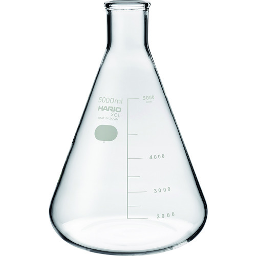 HARIO 三角フラスコ 目安目盛付 5000ml SF-5L-SCI|KanamonoYaSan KYS