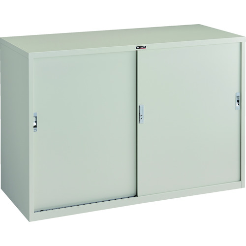 【貨物輸送別途】【直送品】TRUSCO DX型納める庫 引違い 1300X551XH880 白いこと色 DX-1358D-W