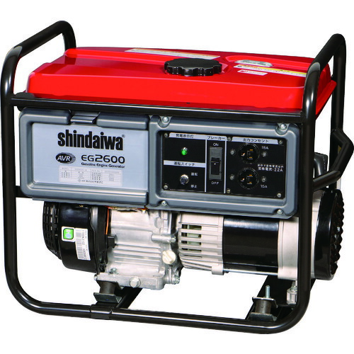 【貨物輸送別途】【直送品】新ダイワ ガソリンエンジン発生機 2.6kVA(60サイクル) EG2600-B