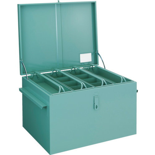 【送料別途】【直送品】TRUSCO 大型車載用工具箱 中皿付 1400X750X590 F-1400