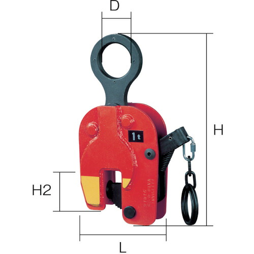 象印 立吊クランプ1Ton VA-01000