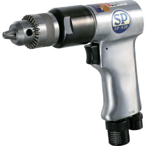 SP サイレンサー付エアードリル10mm SP-1522