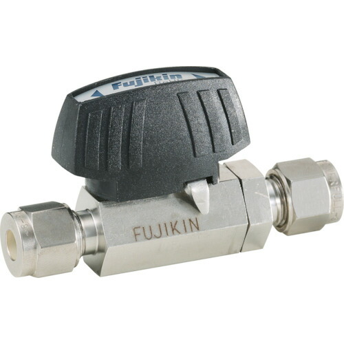 フジキン ステンレス鋼製3.92MPa V-Lok継手付ボール弁 PUBV-94-6-V