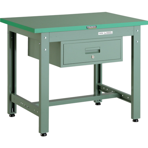 【送料別途】【直送品】TRUSCO GWP型作業台 900X600XH740 1段引出付 GWP-0960F1|KanamonoYaSan KYS