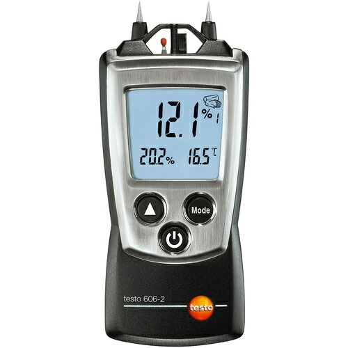 テストー ポケットライン材料水分計 TESTO606-2 温湿度計測機能付 TESTO-606-2