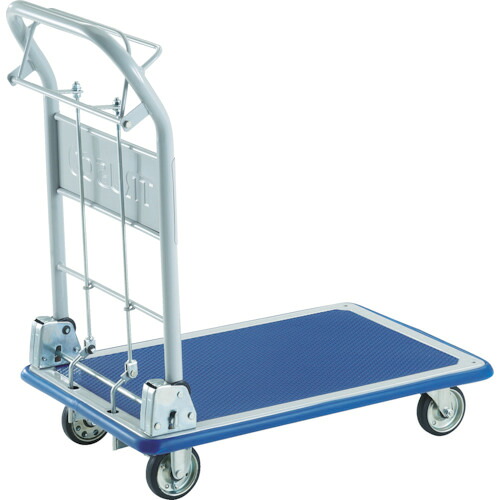 【送料別途】【直送品】TRUSCO プレス製台車 ドンキーカート ハンド式ブレーキタイプ915X615 301NHB｜KanamonoYaSan ＫＹＳ