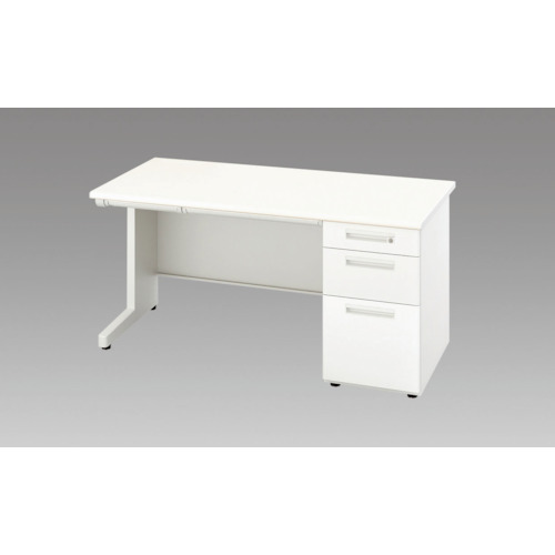 【送料別途】【直送品】ナイキ 片袖デスク 1400×700×700 XED147B-WH