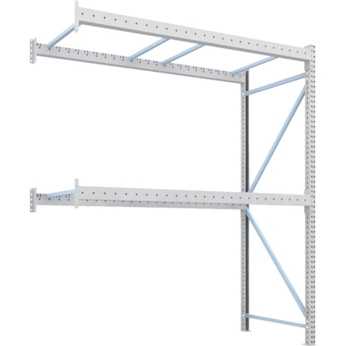 【送料別途】【直送品】TRUSCO パレットラック1トン用2500X1100XH3000 2段 連結 1D-30B25-11-2B|KanamonoYaSan KYS