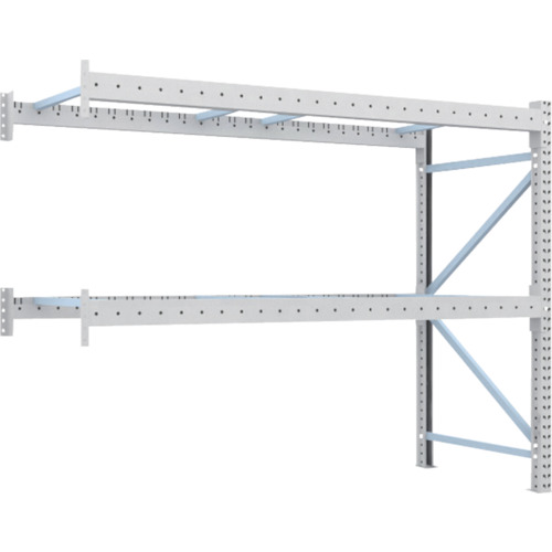 【送料別途】【直送品】TRUSCO 重量パレットラック2トン2500×1000×H2000連結 2D-20B25-10-2B|KanamonoYaSan KYS