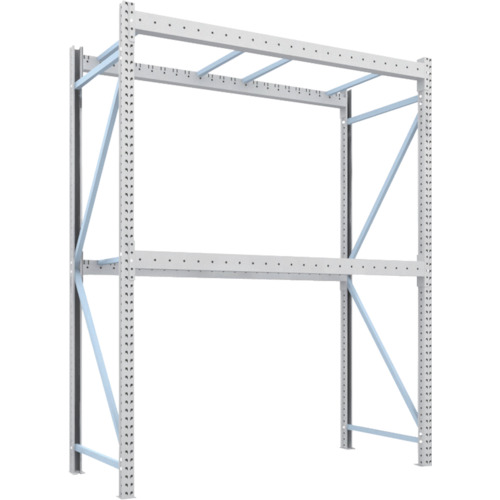 【送料別途】【直送品】TRUSCO パレットラック2トン用2300X1000XH3000 2段 単体 2D-30B23-10-2|KanamonoYaSan KYS