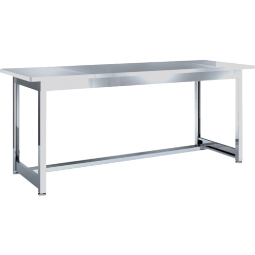 【貨物輸送別途】【直送品】TRUSCO オールステンレス鋼(SUS304)御役目台1800X600XH740 TWB-1860SUS
