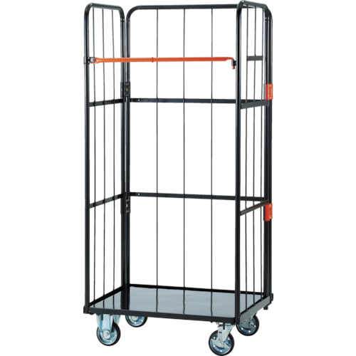 【送料別途】【直送品】TRUSCO カゴ車 ハイテナー軽量型A 直進仕様 800X600X1700mm THT-1LA|KanamonoYaSan KYS