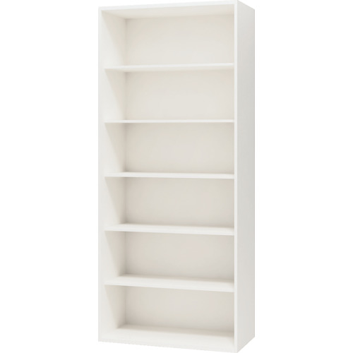 【送料別途】【直送品】ナイキ オープン書庫 900×450×2100 CW-0921N-W|KanamonoYaSan KYS