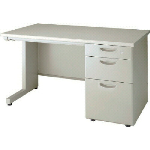【貨物輸送別途】【直送品】ナイキ 片袖学習机 1100×700×700 NELD117B-AWH