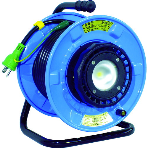日動 電気工膜鳴楽器 防雨防塵型LEDともし火木管(ともし火付膜鳴楽器) 短絡防御すること専用 20m SDW-EB22-10W