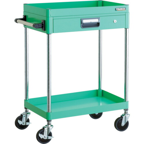 【貨物輸送別途】【直送品】TRUSCO 物の具手押し車 アリゾナ州の州都手押し車 省音 600X400 薄型1段引出付 若い衆緑であること PEW-962Z-YG 花・ガーデン・DIY-DIY・工具-その他