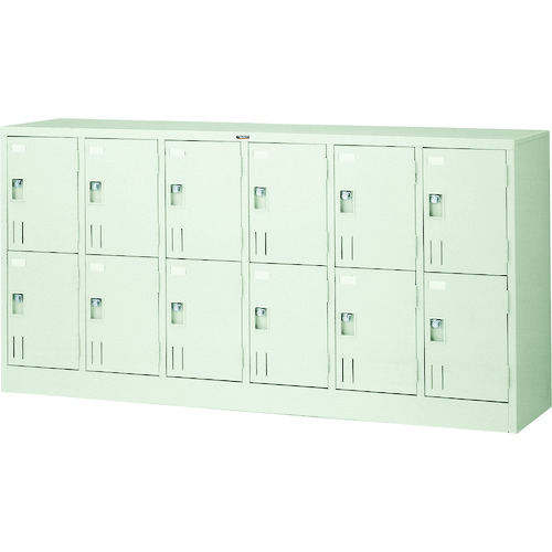 【送料別途】【直送品】TRUSCO 多人数ロッカー12人用 1775X415XH880 南京錠式 SHG12B|KanamonoYaSan KYS