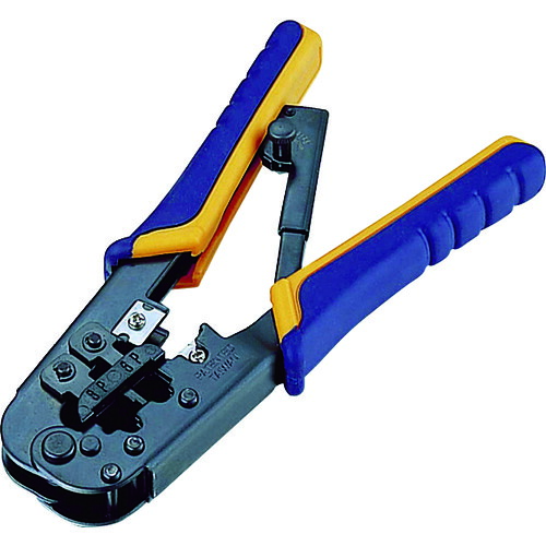 エレコム ラチェットタイプRJ45/RJ11繋ぎかしめ手道具 LD-KKTR