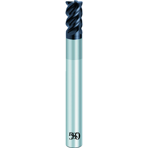 OSG 超硬ラジアスエンドミル FXコート強力型多機能 コーナー半径0.2mm 刃径3mm 全長60mm 8547803 FXS-PKE-3XR0.2X60