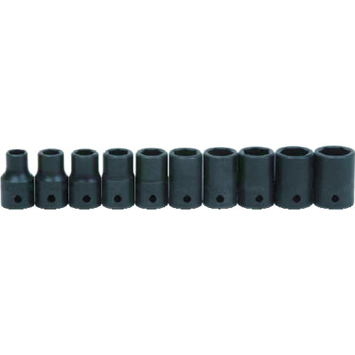 WILLIAMS 1/2運転 ディープソケットセット 6角 10個 インパク JHWMS1410HRC ソケットレンチ用ソケット-手動工具-締付工具