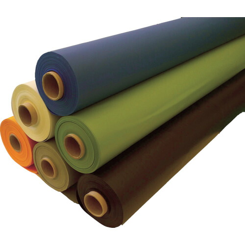【送料別途】【直送品】TRUSCO ターポリンシート オレンジ 1850X50M 0.35mm厚 TPS1850R-OR