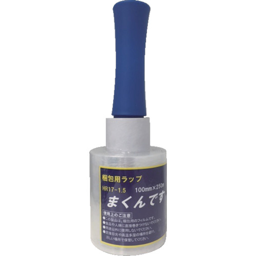 FKK 細幅ストレッチ まくんです HR17 1.5インチ紙管 100mmX25 12巻 HR17-1.5-100X250