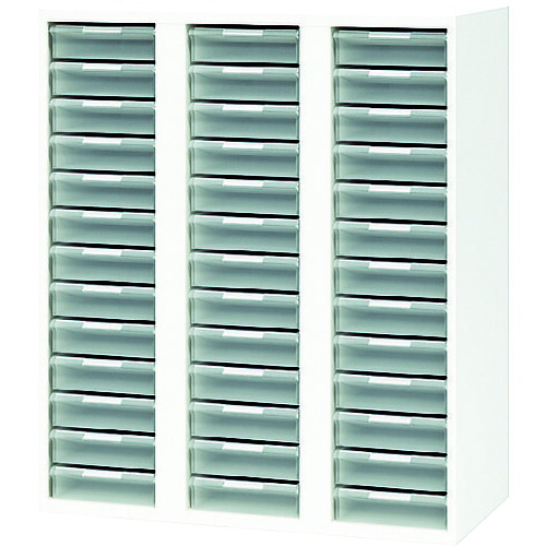 【送料別途】【直送品】ナイキ トレー書庫 899×450×1050 CW-0911ALL-W