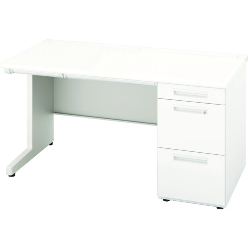 【送料別途】【直送品】ナイキ 片袖デスク 1000×700×720 XEHH107G-WH