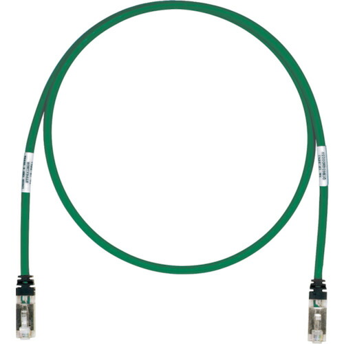 パンドウイット CAT6A/CAT6 シールドパッチコード 40m 緑 STP6X40MGR