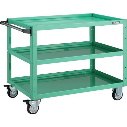 【貨物輸送別途】【直送品】TRUSCO 物の具手押し車 鷲手押し車 900X600XH740 ウレタン拷問台 若い衆緑であること EGW-793U-YG