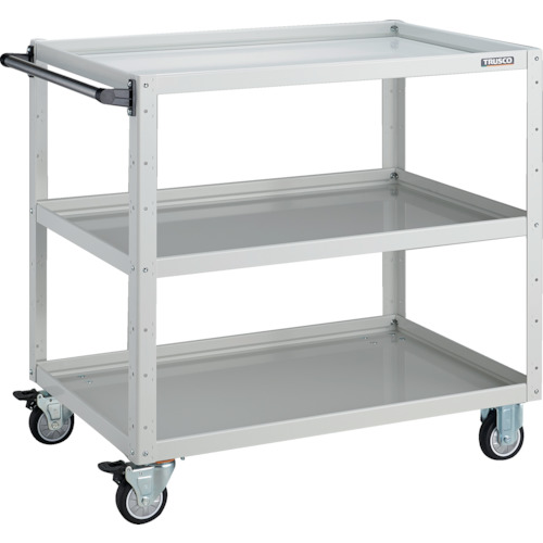 【貨物輸送別途】【直送品】TRUSCO 物の具手押し車 鷲手押し車 900X600XH880 ウレタン拷問台 白いこと EGW-993U-W
