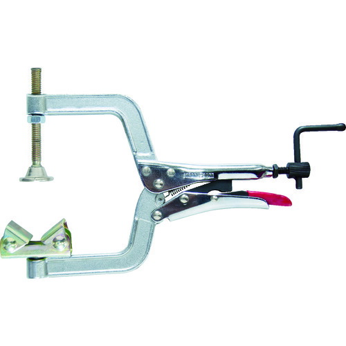 SHT 溶接テーブルシステム 先端スイベルパッド付C型クランプ PG637V
