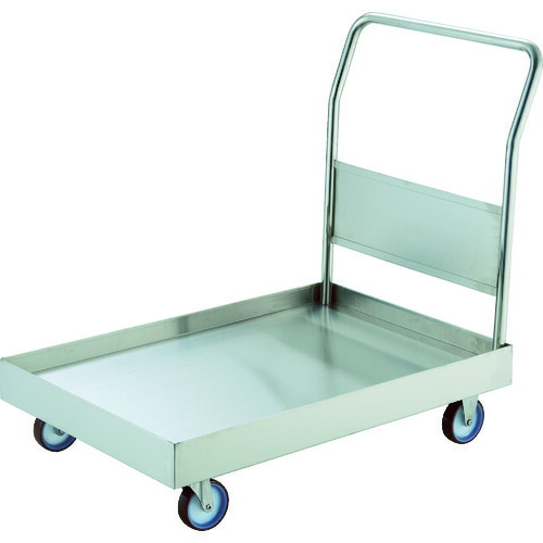 【送料別途】【直送品】TRUSCO ステンレス台車 オールSUS304 皿型台車 1200X750 NU車輪 SSAR-1NU