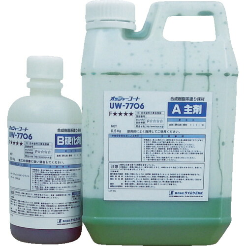 【送料別途】【直送品】TC オッシャーコート コンクリート凹凸補修剤 6Kgセット C82レッド UW-7706-C82