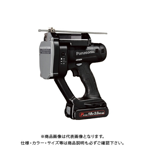 パナソニック Panasonic 申し受ける全ねじ切断機 Dual 18V蓄電池書き割り(3.0Ah蓄電池2個＋申し受ける器＋容れもの付) 黒 EZ45A8PN2G-B