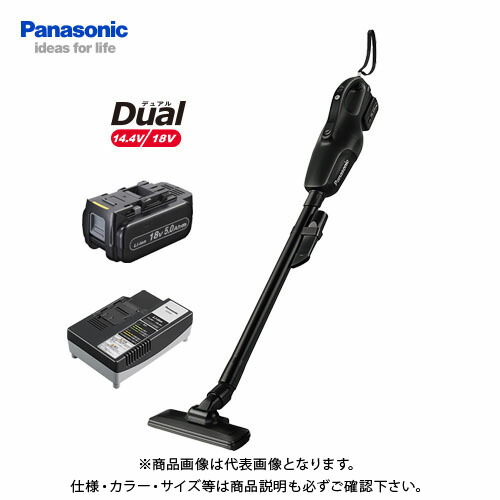 パナソニック Panasonic 工事用 申し受けるコードレス洗浄剤 黒いこと Dual 18V (5.0Ah乾電池1個付) EZ37A3LJ1G-B 家電-業務用掃除機-生活家電