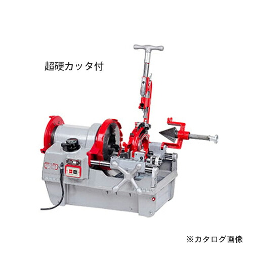 【送料別途】【直送品】レッキス工業 REX パイプマシン N100A-TC 超硬カッタ付 35A035