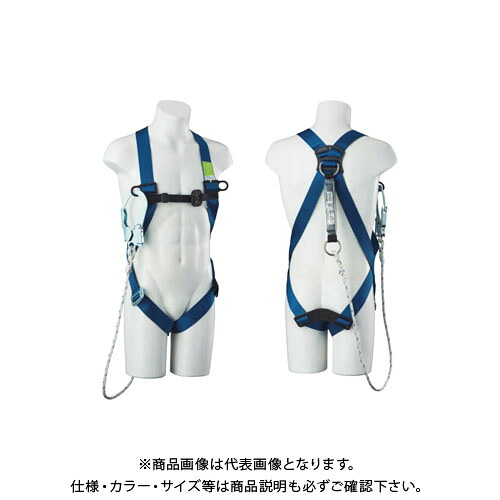 【お買い得】タイ王国タン ワーカーズハーネス 幽客ydSET品（御役目胴締めなし） M 青み WKSN-10B-HB-M