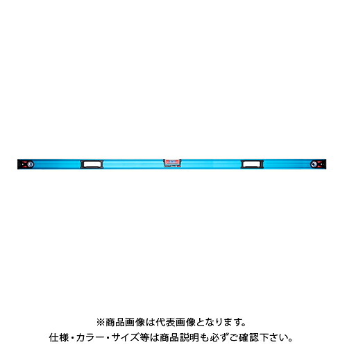 【貨物輸送別途】【直送品】シンワ測定 青み気泡管水準器 Pro 2 1800粍 磁石付 73387