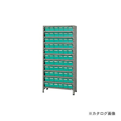 【送料別途】【直送品】サカエ SAKAE 物品棚LEK型樹脂ボックス LEK1122-66T