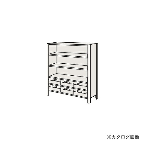 【送料別途】【直送品】サカエ SAKAE 物品棚LEK型樹脂ボックス LEK8116-6T