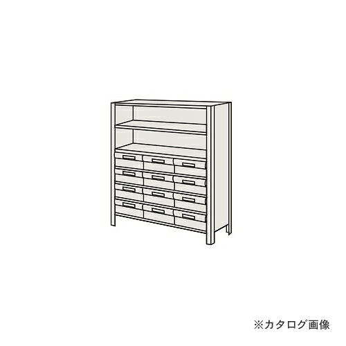 【送料別途】【直送品】サカエ SAKAE 物品棚LEK型樹脂ボックス LEK8117-12T