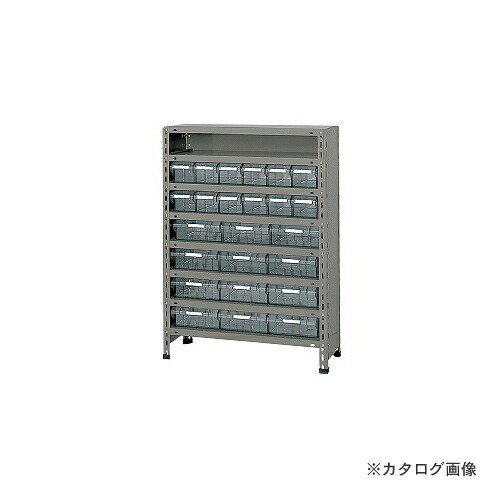 【送料別途】【直送品】サカエ SAKAE 物品棚LEK型樹脂ボックス LEK8128-24T