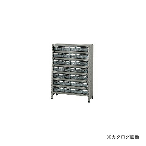 【送料別途】【直送品】サカエ SAKAE 物品棚LEK型樹脂ボックス LEK8128-42T